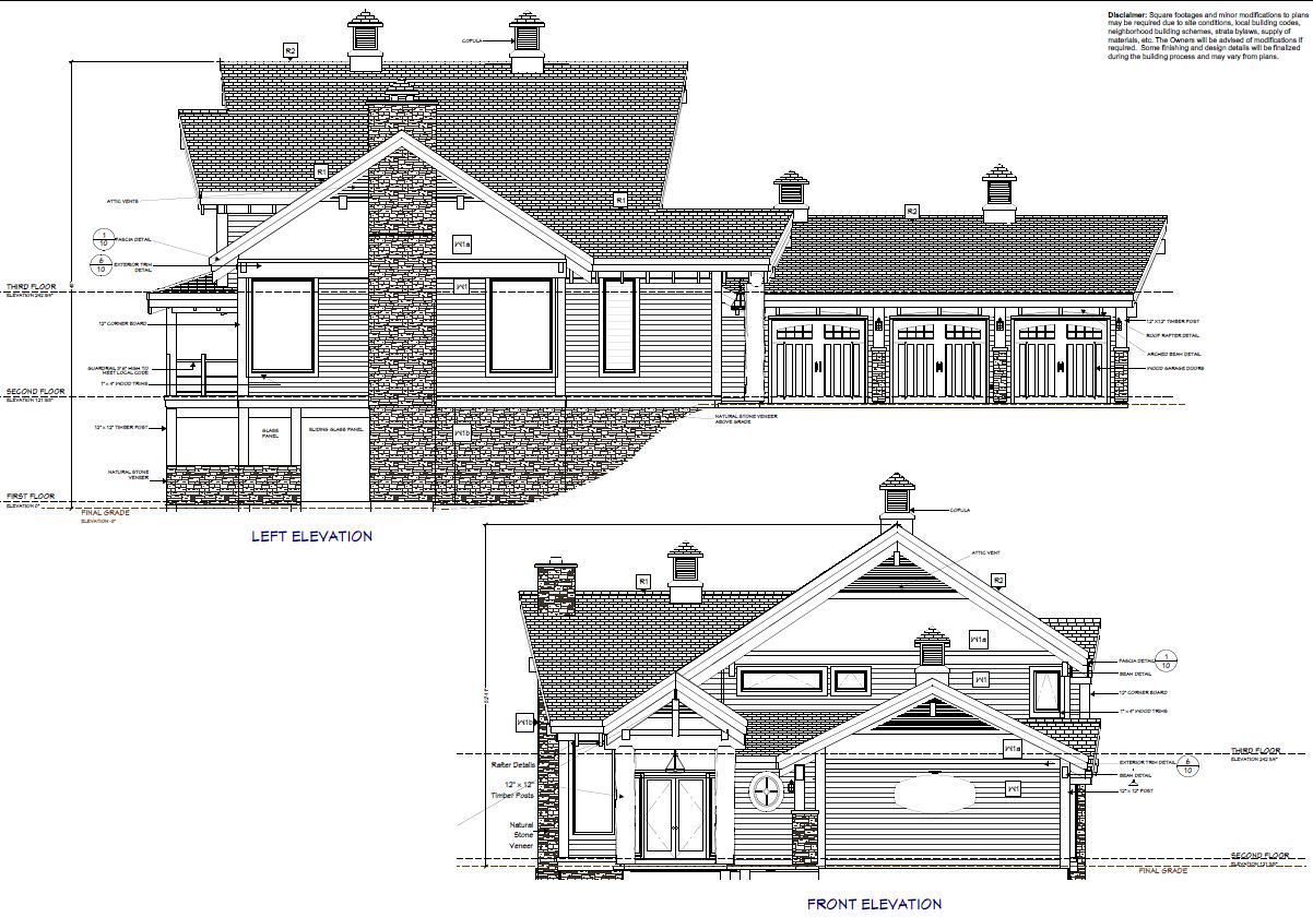 Detailed Elevations